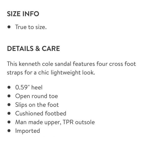 Kenneth Cole Sloan Slide Flat Sandal Size 7 Red Straps Across Bump Padded New - Picture 2 of 2